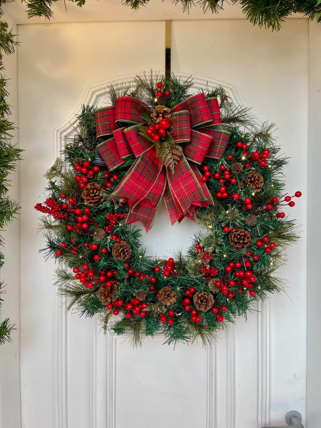 Christmas wreath 60cm with LED