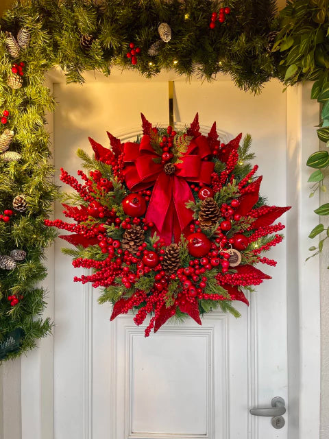 Christmas Wreath 65cm with LED
