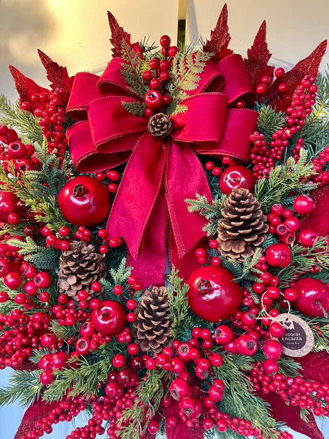 Christmas Wreath 65cm with LED