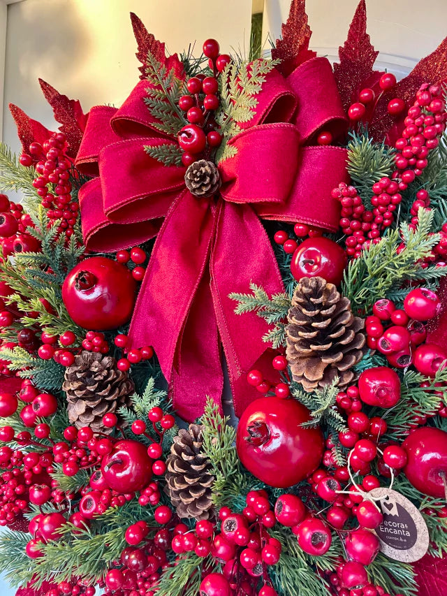 Christmas Wreath 65cm with LED